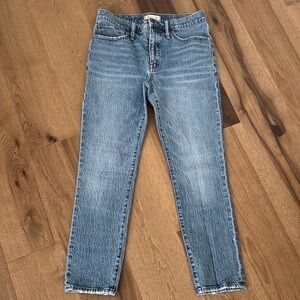 Madewell Tomboy Straight Jeans - Size 26 - EUC